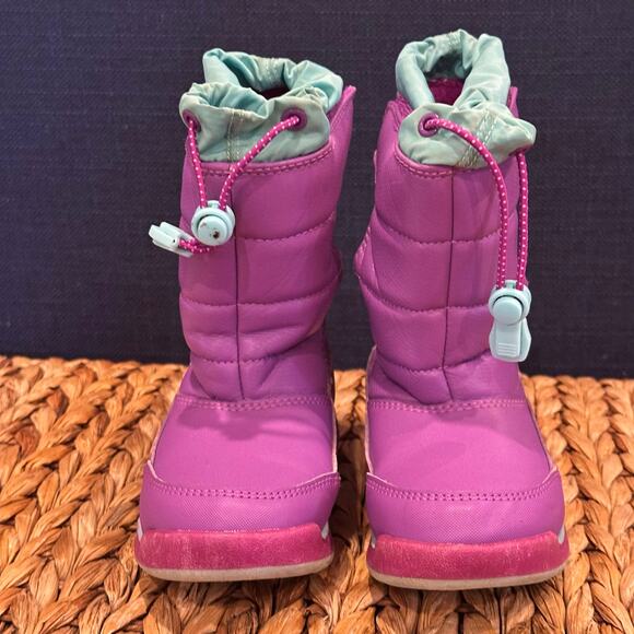 Lands End Purple Insulated Snow Boots Sz 9 Winter Boots Snow Boots - Picture 8 of 8